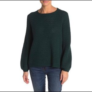 14th & Union Green Popcorn Sweater